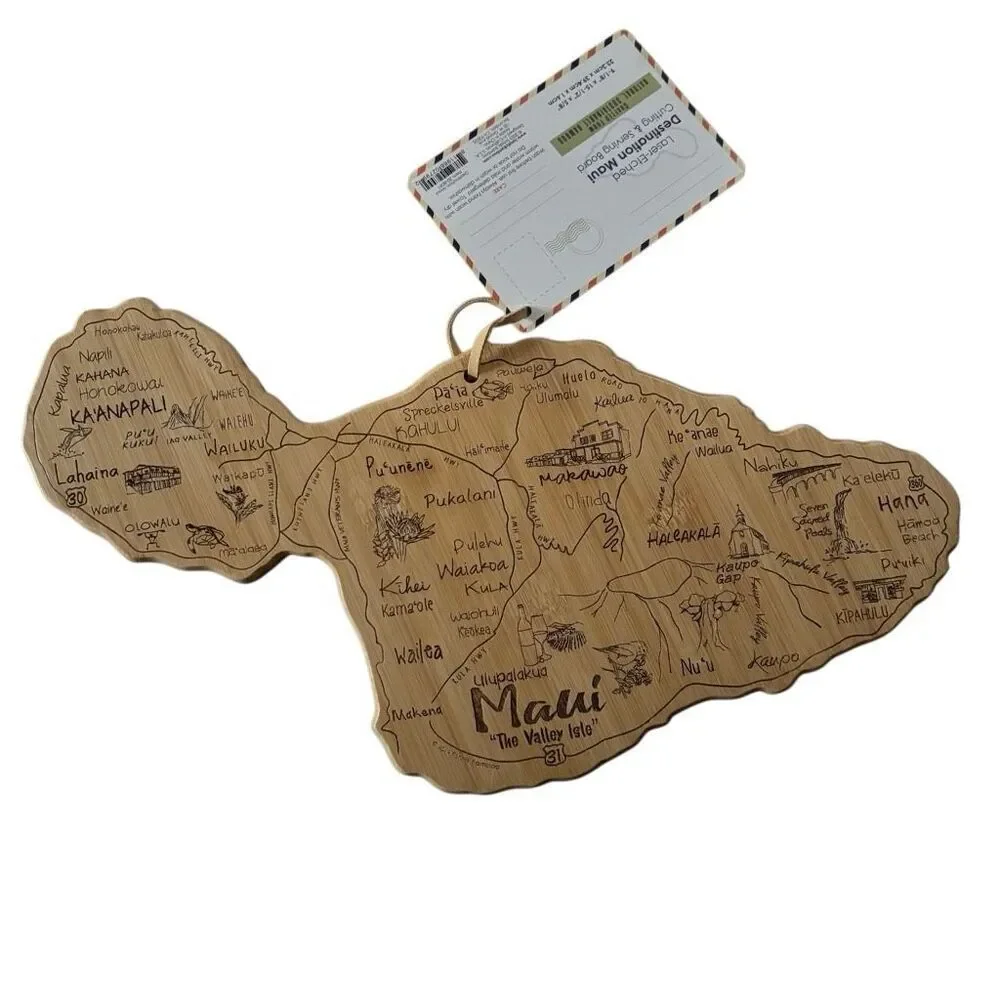Totally Bamboo Destination Maui Cutting Board *New*